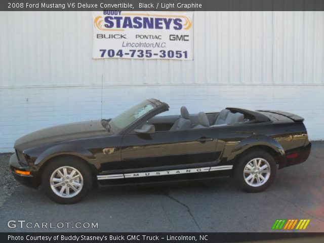 2008 Ford Mustang V6 Deluxe Convertible in Black