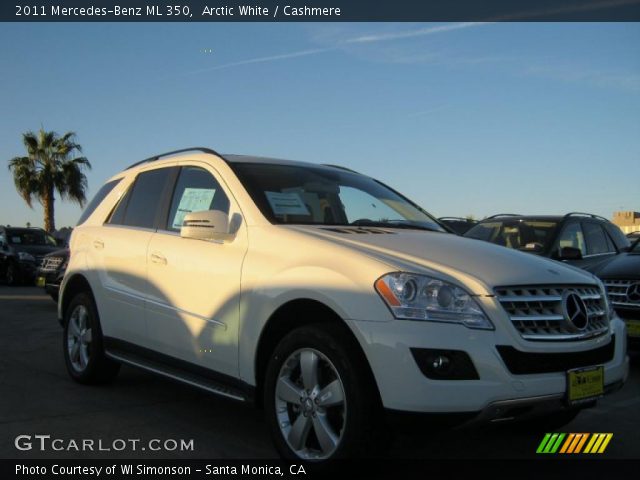 2011 Mercedes-Benz ML 350 in Arctic White