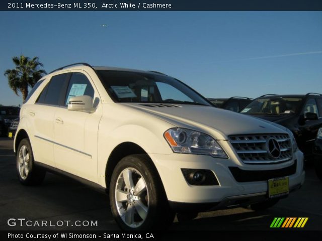 2011 Mercedes-Benz ML 350 in Arctic White