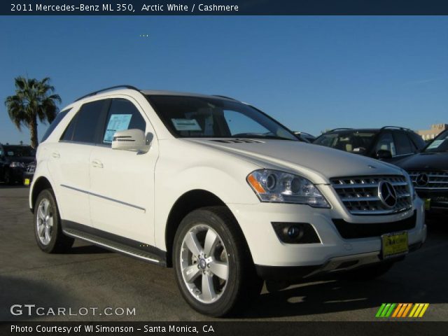 2011 Mercedes-Benz ML 350 in Arctic White