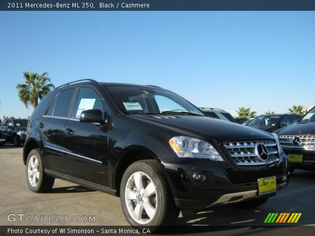 2011 Mercedes-Benz ML 350 in Black
