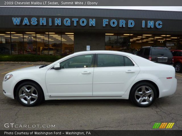 2009 Chevrolet Malibu LT Sedan in Summit White