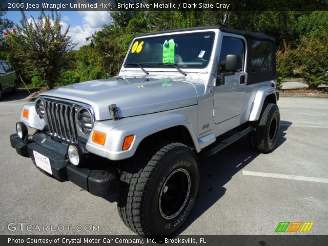 2006 Jeep Wrangler Unlimited 4x4 in Bright Silver Metallic