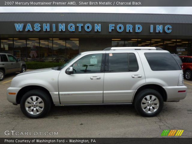 2007 Mercury Mountaineer Premier AWD in Silver Birch Metallic