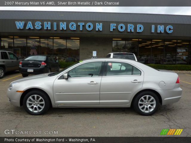 2007 Mercury Milan V6 AWD in Silver Birch Metallic