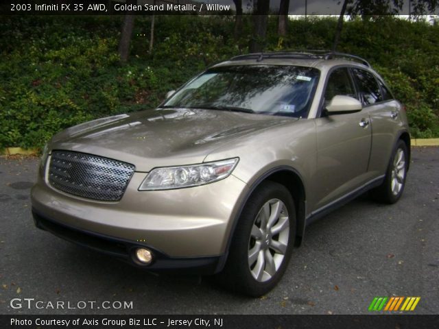 2003 Infiniti FX 35 AWD in Golden Sand Metallic
