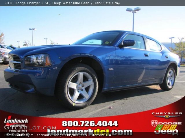 2010 Dodge Charger 3.5L in Deep Water Blue Pearl