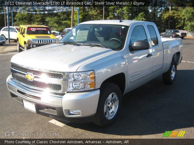 2011 Chevrolet Silverado 1500 LT Extended Cab in Sheer Silver Metallic