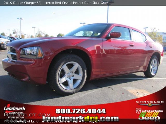 2010 Dodge Charger SE in Inferno Red Crystal Pearl