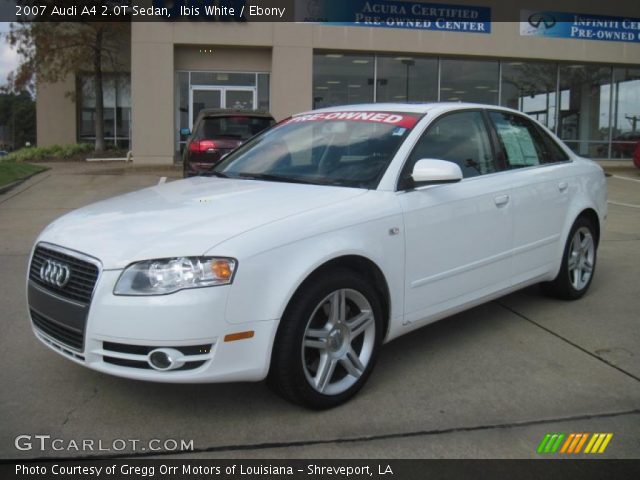 2007 Audi A4 2.0T Sedan in Ibis White
