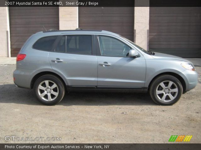 2007 Hyundai Santa Fe SE 4WD in Steel Gray