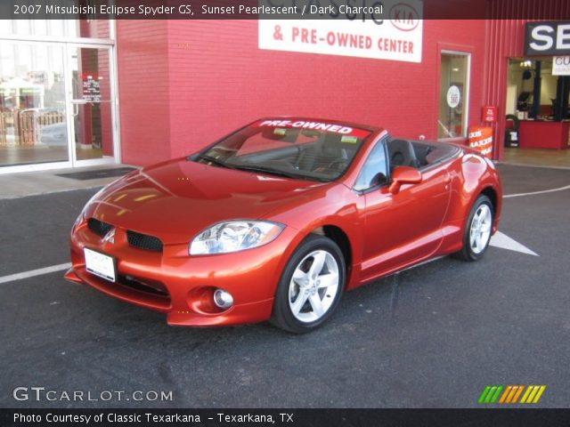 2007 Mitsubishi Eclipse Spyder GS in Sunset Pearlescent