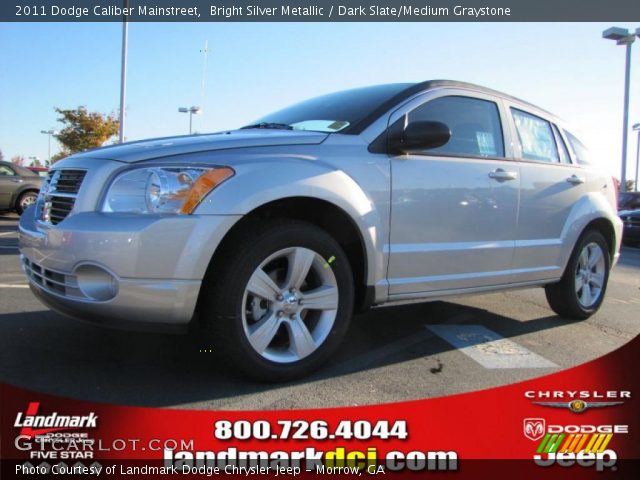 2011 Dodge Caliber Mainstreet in Bright Silver Metallic