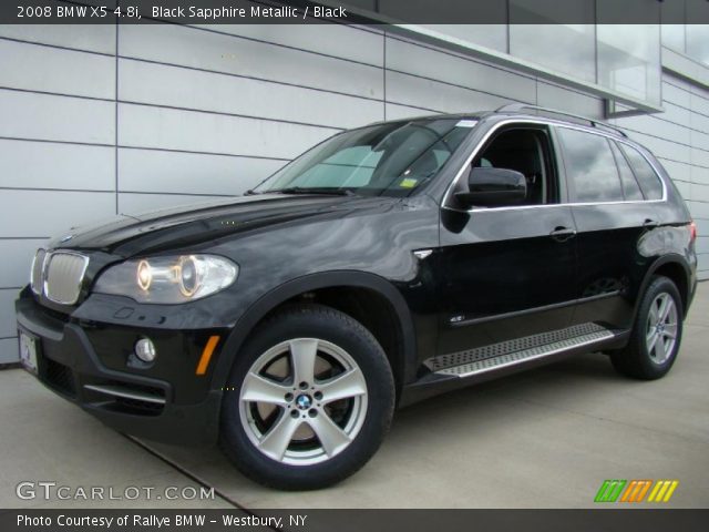 2008 BMW X5 4.8i in Black Sapphire Metallic