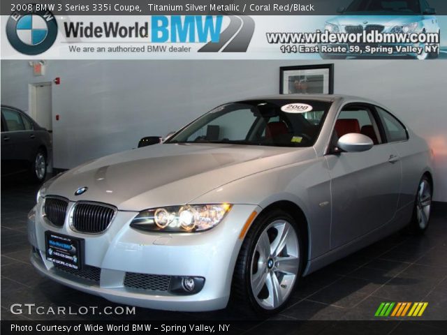 2008 BMW 3 Series 335i Coupe in Titanium Silver Metallic