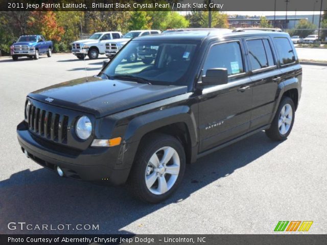 2011 Jeep Patriot Latitude in Brilliant Black Crystal Pearl
