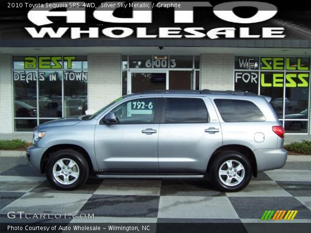 2010 Toyota Sequoia SR5 4WD in Silver Sky Metallic