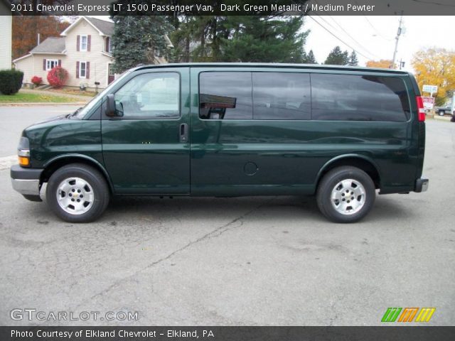 2011 Chevrolet Express LT 1500 Passenger Van in Dark Green Metallic