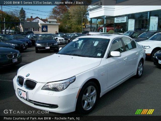 2008 BMW 5 Series 535xi Sedan in Alpine White