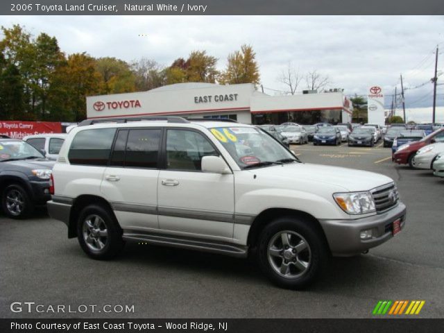 2006 Toyota Land Cruiser  in Natural White