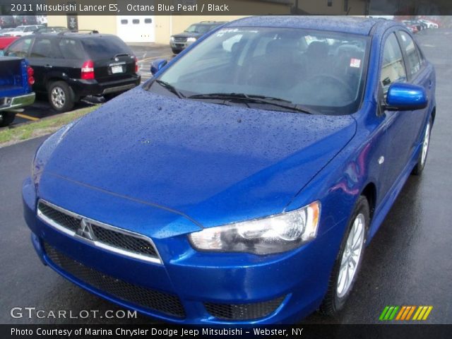 2011 Mitsubishi Lancer ES in Octane Blue Pearl