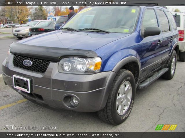 2006 Ford Escape XLT V6 4WD in Sonic Blue Metallic