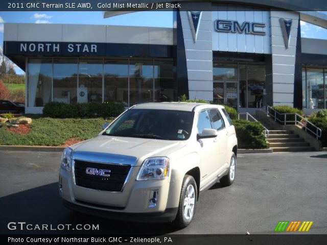 2011 GMC Terrain SLE AWD in Gold Mist Metallic
