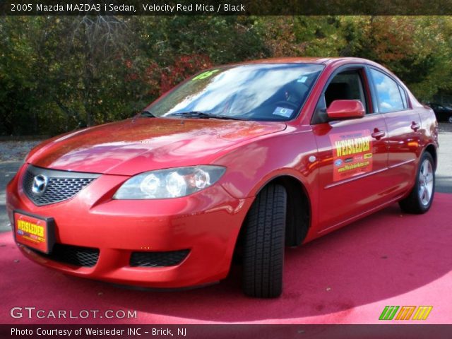 2005 Mazda MAZDA3 i Sedan in Velocity Red Mica