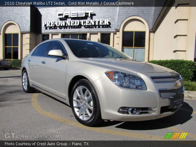 2010 Chevrolet Malibu LTZ Sedan in Gold Mist Metallic