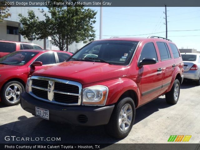 2005 Dodge Durango ST in Flame Red