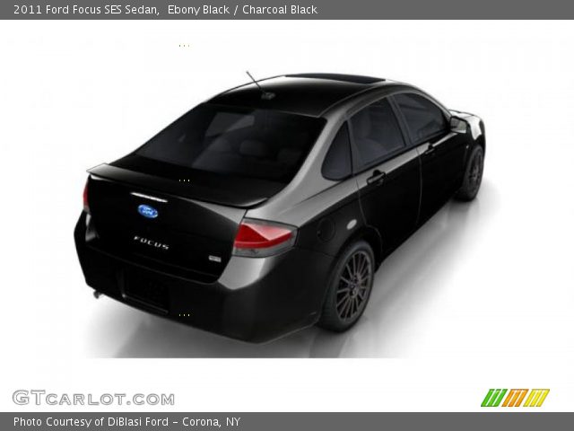 2011 Ford Focus SES Sedan in Ebony Black
