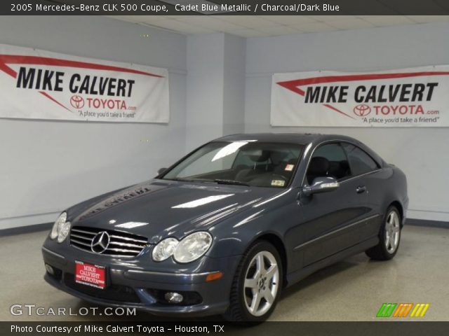 2005 Mercedes-Benz CLK 500 Coupe in Cadet Blue Metallic