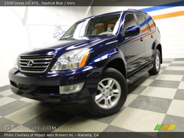 2006 Lexus GX 470 in Nautical Blue
