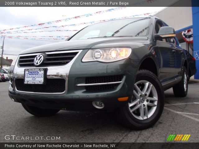 2008 Volkswagen Touareg 2 VR6 in Reed Green Metallic