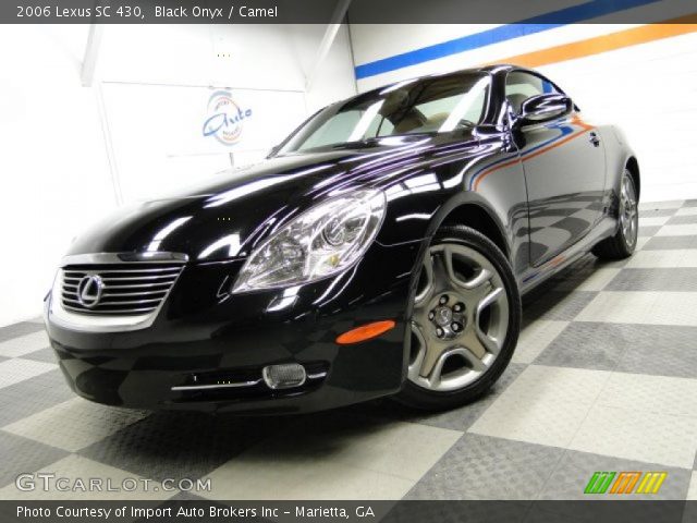 2006 Lexus SC 430 in Black Onyx