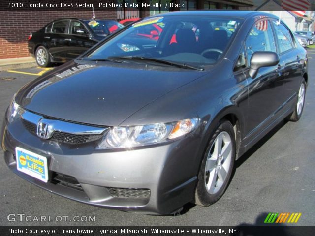 2010 Honda Civic LX-S Sedan in Polished Metal Metallic