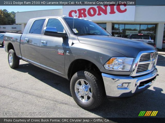 2011 Dodge Ram 2500 HD Laramie Mega Cab 4x4 in Mineral Gray Metallic