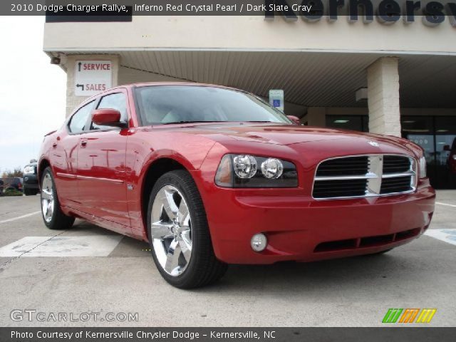 2010 Dodge Charger Rallye in Inferno Red Crystal Pearl