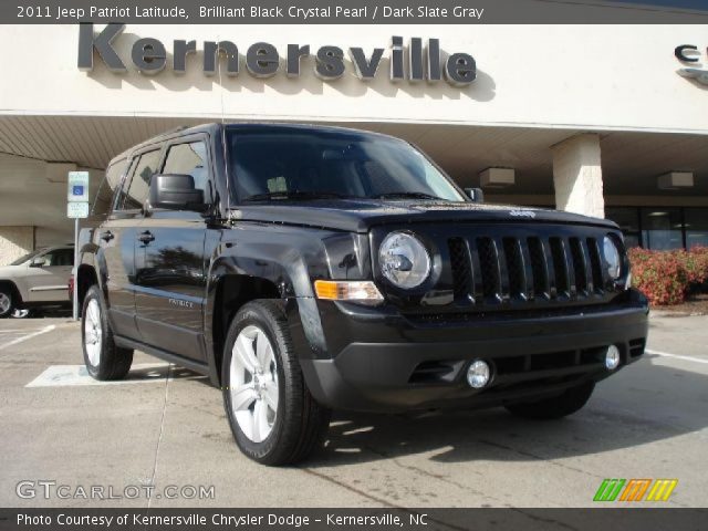 2011 Jeep Patriot Latitude in Brilliant Black Crystal Pearl