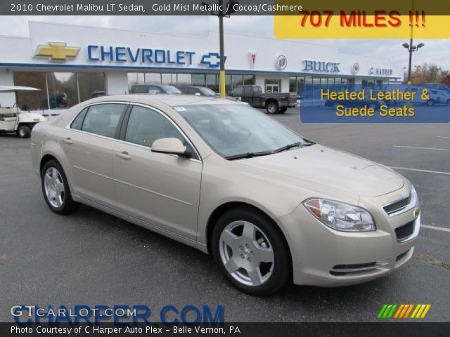 2010 Chevrolet Malibu LT Sedan in Gold Mist Metallic