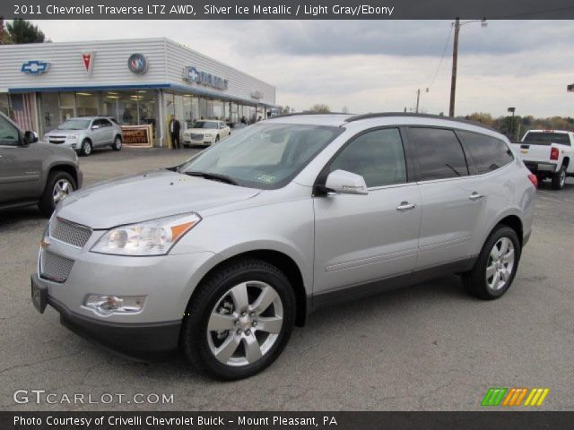 2011 Chevrolet Traverse LTZ AWD in Silver Ice Metallic