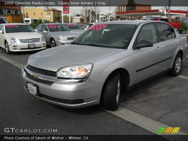 2005 Chevrolet Malibu Sedan in Galaxy Silver Metallic