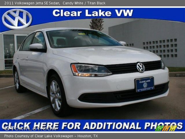 2011 Volkswagen Jetta SE Sedan in Candy White