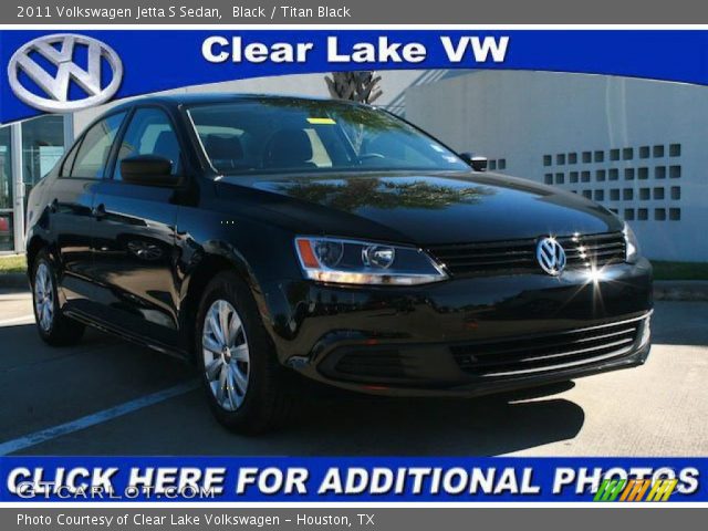 2011 Volkswagen Jetta S Sedan in Black