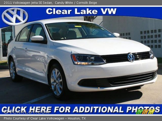 2011 Volkswagen Jetta SE Sedan in Candy White