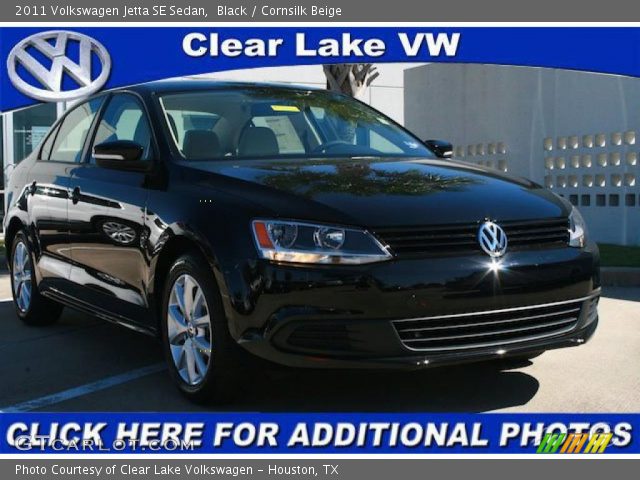 2011 Volkswagen Jetta SE Sedan in Black