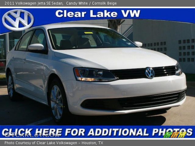 2011 Volkswagen Jetta SE Sedan in Candy White