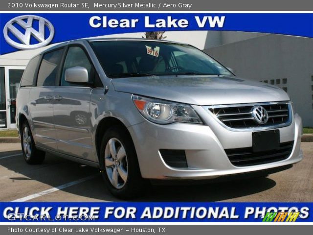 2010 Volkswagen Routan SE in Mercury Silver Metallic