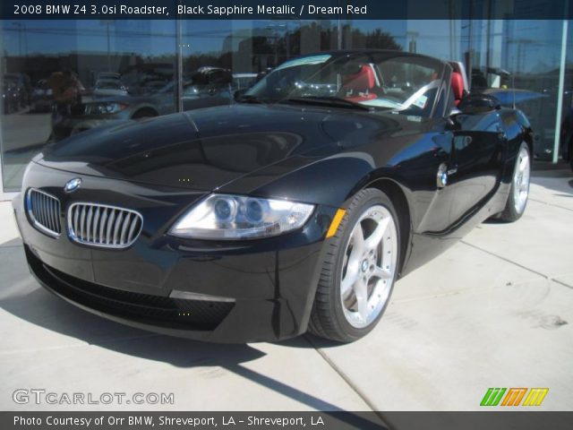 2008 BMW Z4 3.0si Roadster in Black Sapphire Metallic