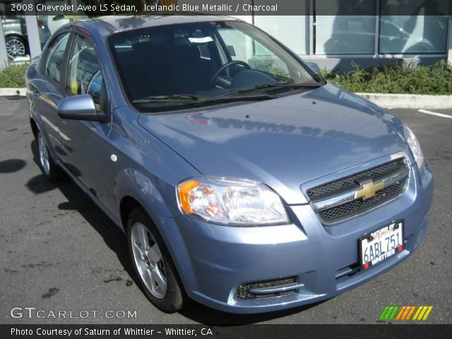 2008 Chevrolet Aveo LS Sedan in Icelandic Blue Metallic